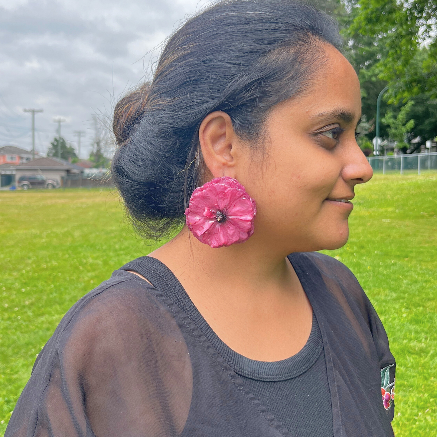 Ranunculus Earrings