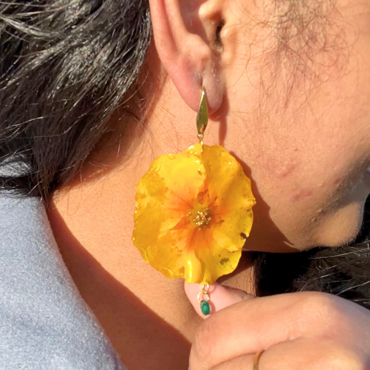Primula Flower Earrings