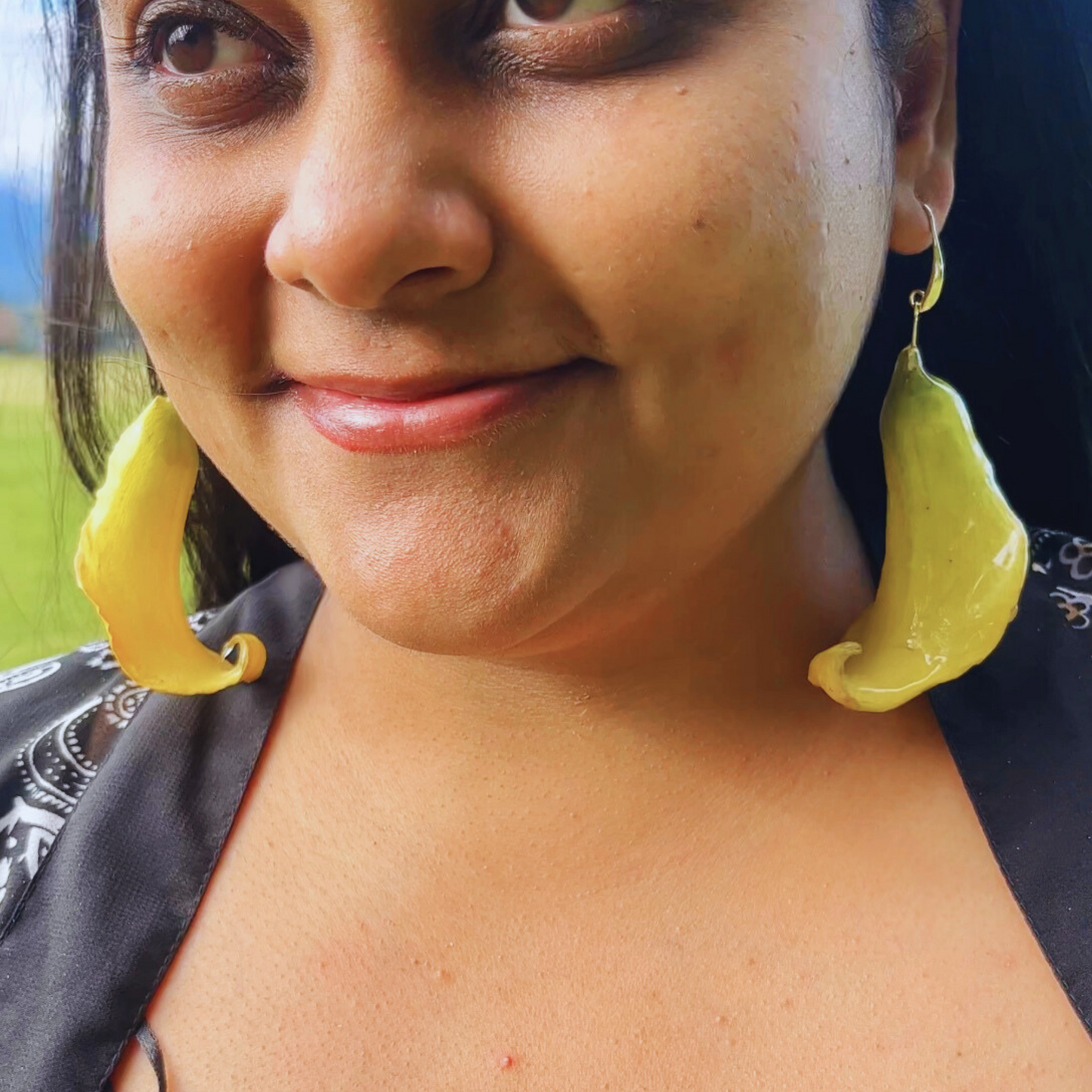 Real Calla Lily Flower Earring