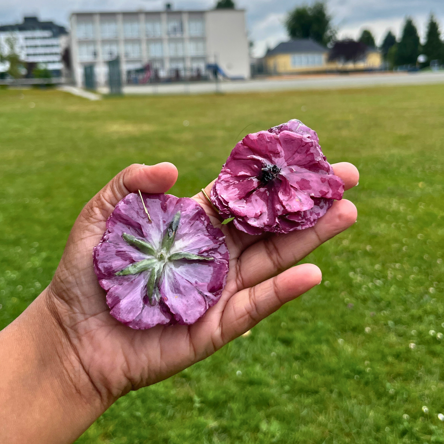 Ranunculus Earrings